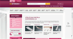 Desktop Screenshot of dointerieru.cz